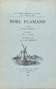 Noël flamand. Poésie. Musique de F. de Ménil.