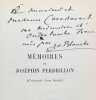 M&eacute;moires de Jos&eacute;phin Perdrillon, pr&eacute;cepteur.. BLANCHE (Jacques-Emile).