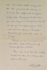 2 lettres autographes signées adressées à un collègue. . CUVILLIER (Armand).