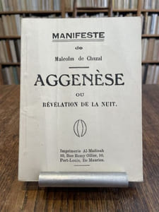 Aggenèse ou Révélation de la nuit (Manifeste).