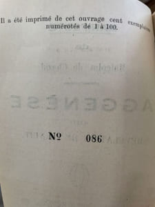 Aggenèse ou Révélation de la nuit (Manifeste).