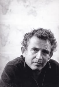 Photographie en tirage de presse de Norman Mailer (24 x 16,5 cm, 1969).
