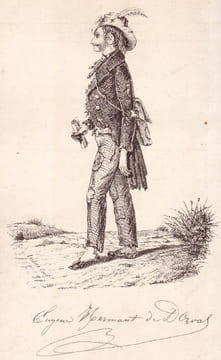 Chansons et poésies de Mitaine. Précédées d'une notice sur sa vie et ses ouvrages par Auguste Denis.. HERMANT DE DORVAL (Eugène).