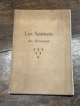 Les Sonnets du docteur.. CAMUSET (Georges)].