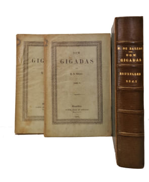 Dom Gigadas.. BALZAC (Honoré de)