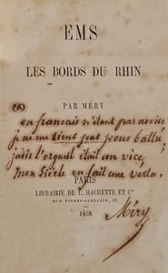 Ems et les bords du Rhin.