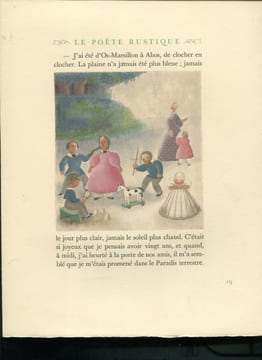 Le Poète rustique.. JAMMES (Francis).