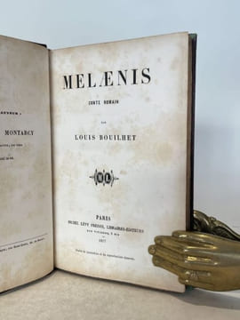 Melaenis. Conte romain.. BOUILHET (Louis).