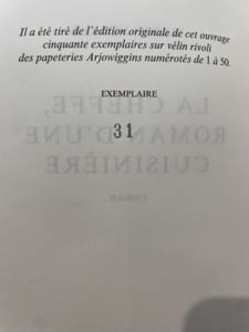 La Cheffe, roman d'une cuisinière.