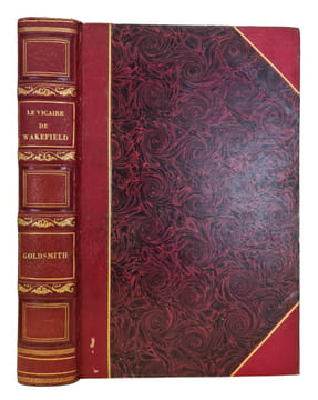 Le Vicaire de Wakefield. Traduit en français avec le texte anglais en regard par Charles Nodier, précédé d'une notice par le même sur la vie et les ...