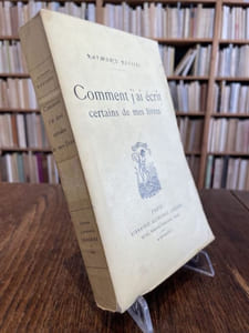 Comment j'ai écrit certains de mes livres.