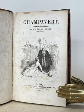 Champavert. Contes immoraux.. BOREL (Pétrus).