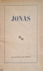 Jonas. Le Livre de Jonas traduit par Jérôme Lindon.. LINDON (Jérôme)]