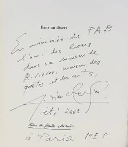 Dans un désert.
