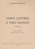 Vingt lettres à Theo Hannon (1876-1878). . HUYSMANS (J.-K.), GOUJON (Jean-Paul).