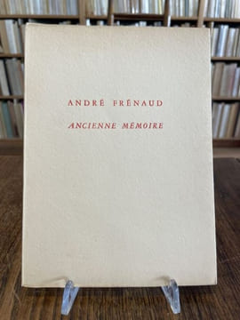 Ancienne mémoire.. FRENAUD (André).