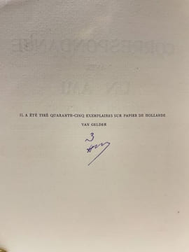 Correspondance avec un ami pendant la guerre.. TOULET (Paul-Jean).