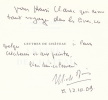 Lettres de château.. DEON (Michel).