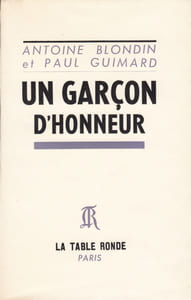 Un garçon d'honneur...