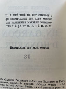 Un garçon d'honneur...