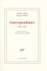 Correspondance (1941-1957). Edition établie, présentée et annotée par Jean-Marie Gleize.. CAMUS (Albert) et PONGE (Francis).