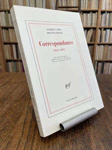Correspondance (1941-1957). Edition établie, présentée et annotée par Jean-Marie Gleize.