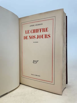 Le Chiffre de nos jours.. CHAMSON (André).