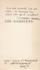 Les Gardiens. Préface de Maurice Saillet.. PAULHAN (Jean).