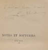 Notes et souvenirs. 1871-1872. . HALEVY (Ludovic).