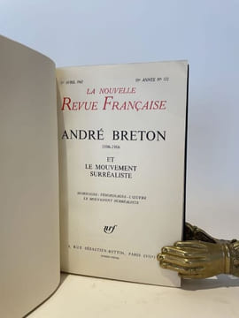 André Breton (1896-1966) et le mouvement surréaliste (Hommages - Témoignages - L'Oeuvre - Le mouvement surréaliste).. BRETON]