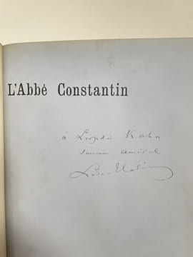 L'abbé Constantin illustré par Madame Madeleine Lemaire.. HALEVY (Ludovic).
