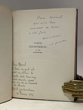 Marcel Jouhandeau et ses personnages.. GIDE], RODE (Henri).