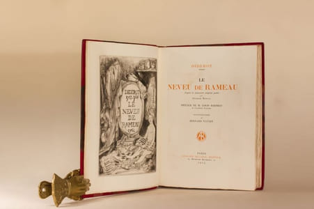 Le Neveu de Rameau. D'après le manuscrit original publié par Georges Monval. Préface de Louis Barthou.