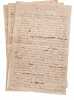 "Les Derniers Romains". Manuscrit autographe signé "Gérard de Nerval", adressé à l'éditeur Hetzel (Amsterdam, 23 septembre 1844).. NERVAL (Gérard de).