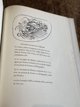 Le Serpent dans la galère. Illustrations d'André Masson. . DUTHUIT (Georges).