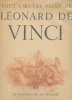 Tout l'oeuvre peint de Léonard de Vinci.. VINCI (Léonard de)].