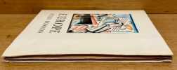 Europe. Illustrations Marcel Vidoudez.. ROMAINS (Jules).