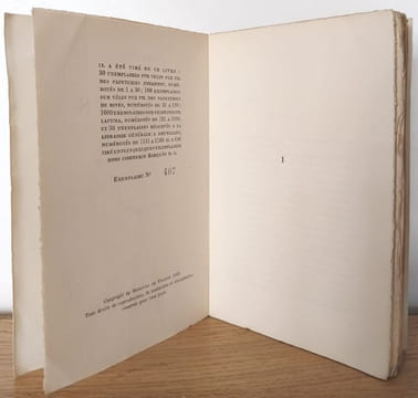 Feuillets d'automne. Précédés de quelques récents écrits.. GIDE (André).