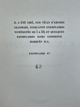 L'Archangélique et autres poèmes. Edition établie par Bernard Noël.. BATAILLE (Georges).