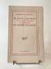 Discours de r&eacute;ception &agrave; l'Acad&eacute;mie Fran&ccedil;aise et r&eacute;ponse de M. Andr&eacute; Maurois.. COCTEAU (Jean).