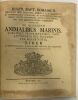 De quibusdam Animalibus Marinis, eorumque proprietatibus, orbi litterario vel nondum vel minus notis, liber cum nonnullis tabulis aeri incisis.... ...