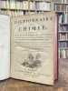 Dictionnaire de chimie, contenant la théorie et la pratique de cette science, son application à la physique, à l'histoire naturelle, à la médecine, et ...