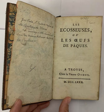 Les écosseuses ou les oeufs de Pâques.. VADE (Jean-Joseph)]