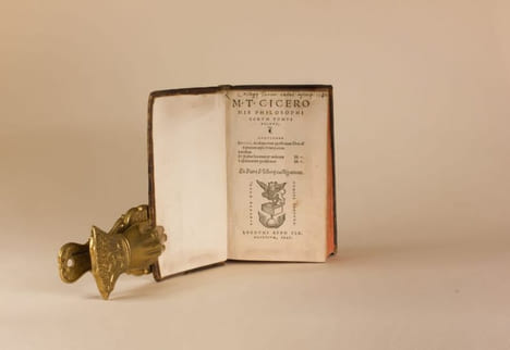 M. T. Ciceronis Philosophicorum... Ex Petri Victori castigatione.. CICERON.