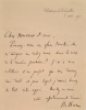Deux billets autographes signés adressés à Jules Claretie. . NOLHAC (Pierre de).
