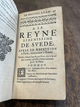 Le Vilebrequin de Me Adam, menuisier de Nevers. Contenant toutes sortes de poësies gallantes, tant en sonnets, épistres, épigrammes, élégies, ...