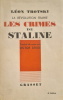 Les crimes de Staline. Traduit du russe par Victor Serge.. TROTSKY (Léon).