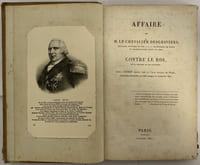 Affaire de M. le chevalier Desgraviers, légataire universel de feu S.A.S. Monseigneur le prince de Bourbon-Conti, prince du sang, contre le roi, en la personne de son procureur...