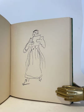 Souvenirs du Vieux-Colombier. 55 dessins originaux précédés d'un texte de Jules Romains. . MAHN (Berthold)