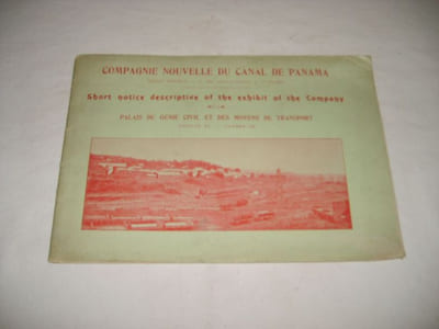 Short notice descriptive of the exhibit of the company. Palais du génie civil et des moyens de transports. Groupe VI - Classe 28.